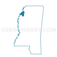 Coahoma County in Mississippi